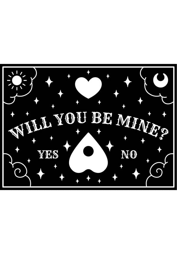 Will You Be Mine | GREETING CARD*