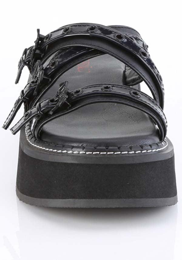 Emily 100 Demonias Demonia Shoes EMILY-07 Black Flats Buy