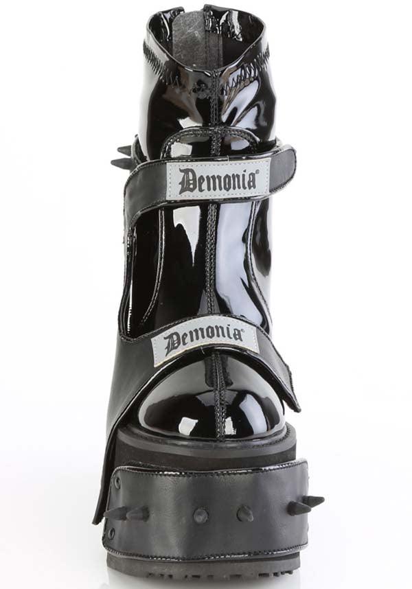 Demonia Shoes TRANSFORMER 808 Black Platform Boots Buy Online Australia