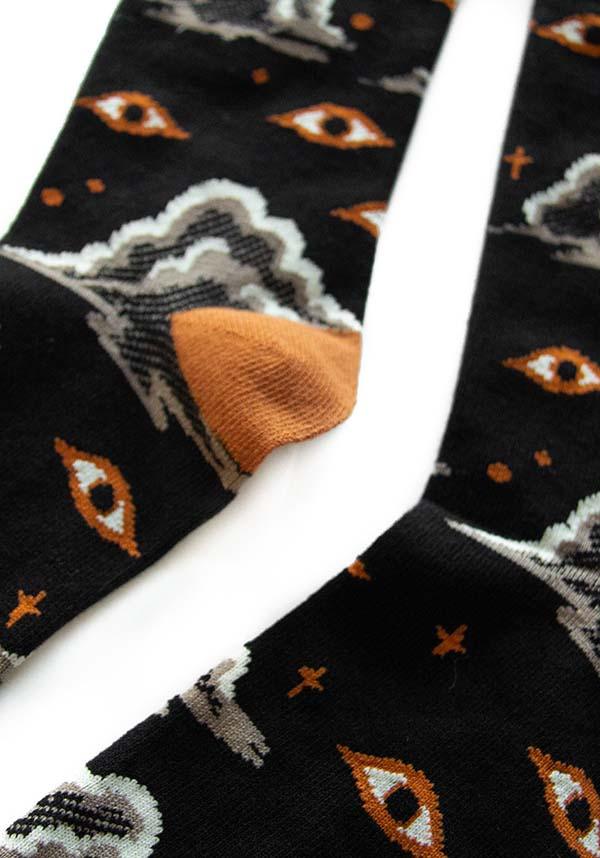 Starry Eyes | CREW SOCKS - Beserk - all, all clothing, all ladies clothing, apr23, black, christmas gift, christmas gifts, clickfrenzy15-2023, clothing, cloud, clouds, crew socks, discountapp, EC7595, eyes, fp, gift, gift idea, gift ideas, gift socks, gifts, gifts socks, googleshopping, goth, gothic, gothic gifts, hosiery and socks, ladies clothing, ladies socks, mens clothing, mens gift, mens gifts, mens socks, mothers day, mothersday, R040423, sock, socks, star, stars, unisex, white, winter clothing