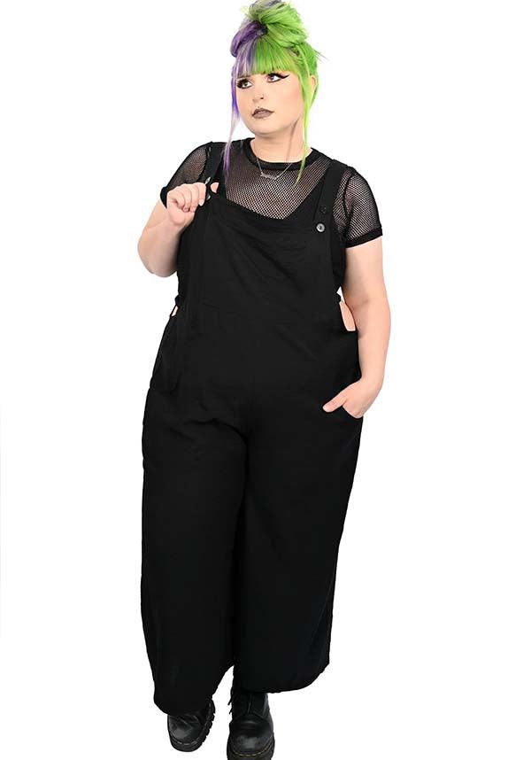 Andi | OVERALLS - Beserk - all, all clothing, all ladies clothing, black, clickfrenzy15-2023, clothing, discountapp, emo, exclusive, FB145000, feb23, fox blood, foxblood, fp, googleshopping, goth, gothic, labelexclusive, ladies clothing, overalls, plus size, R190223, unisex, winter, winter clothing, winter wear, women