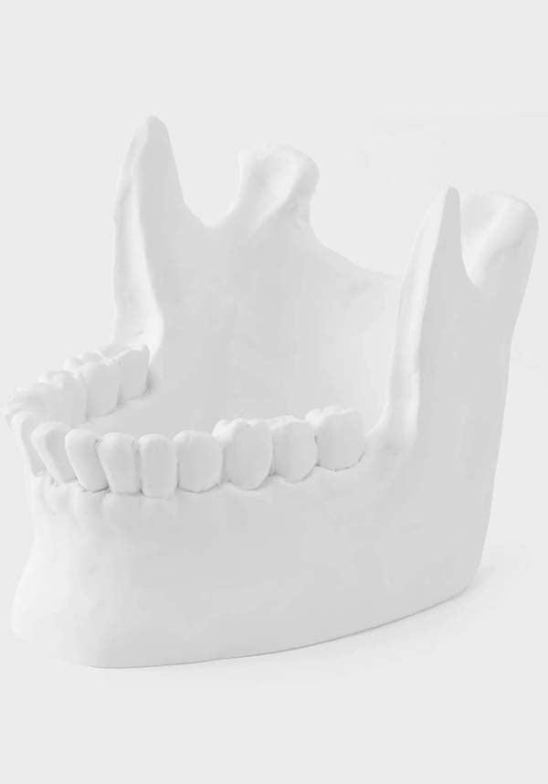 Ossuary | CATCH ALL BOWL" - Beserk - all, apr23, bones, bowl, christmas gift, christmas gifts, discountapp, fp, gift, gift idea, gift ideas, gifts, googleshopping, goth, goth homeware, goth homewares, gothic, gothic gifts, gothic homeware, gothic homewares, halloween homeware, halloween homewares, homeware, homewares, jewellery box, killstar, KS1071044, mens gift, mens gifts, mens valentines gifts, office homewares, R230423, skull and bones, valentines gifts, white