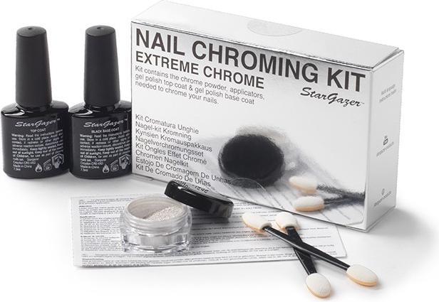 Silver | NAIL CHROMING KIT at $19.95 only from Beserk