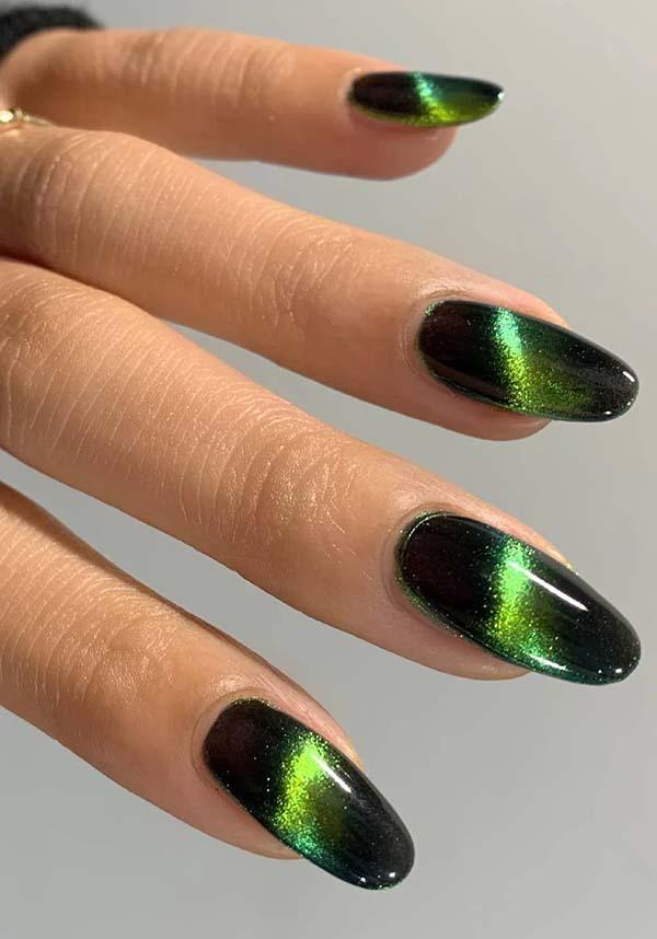 Absinthe | NAIL POLISH - Beserk - all, christmas cosmetics, clickfrenzy15-2023, cosmetics, cottagecore, discountapp, fp, googleshopping, goth, gothic, gothic cosmetics, green, halloween cosmetics, labelvegan, lime green, mar23, mothersdayselfcare, nail, nail art, nail polish, nail polishes, nail varnish, nails, R260323, STA122, vegan, witch, witches, witchy