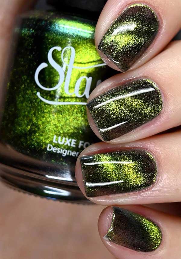 Absinthe | NAIL POLISH - Beserk - all, christmas cosmetics, clickfrenzy15-2023, cosmetics, cottagecore, discountapp, fp, googleshopping, goth, gothic, gothic cosmetics, green, halloween cosmetics, labelvegan, lime green, mar23, mothersdayselfcare, nail, nail art, nail polish, nail polishes, nail varnish, nails, R260323, STA122, vegan, witch, witches, witchy