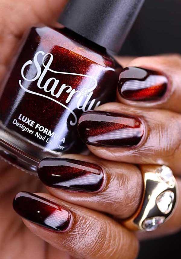Arcana | NAIL POLISH - Beserk - all, christmas cosmetics, clickfrenzy15-2023, cosmetics, discountapp, fp, googleshopping, gothic cosmetics, halloween cosmetics, halloween nails, labelvegan, mar23, mothersdayselfcare, nail, nail art, nail artist, nail polish, nail polishes, nail varnish, nails, R260323, red, STA122, vegan
