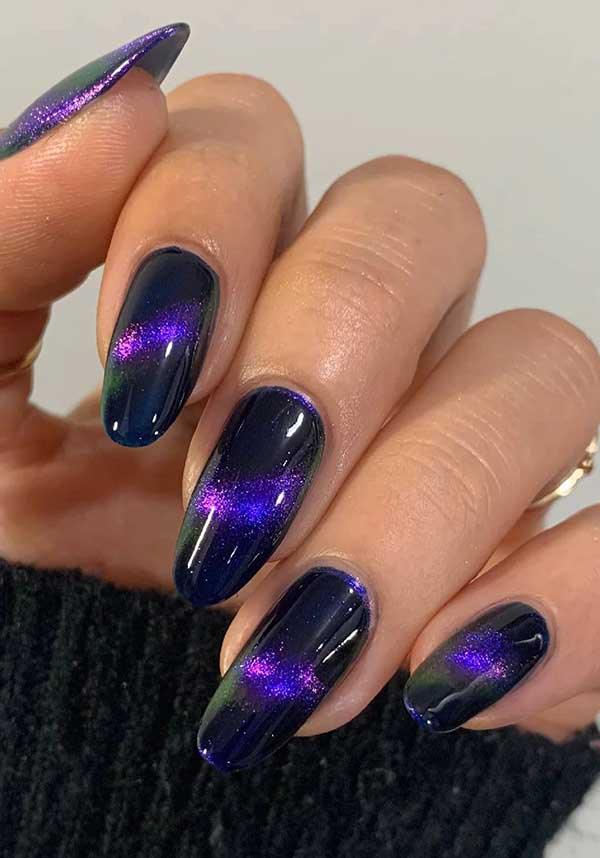 Nightshade | NAIL POLISH - Beserk - all, clickfrenzy15-2023, cosmetics, discountapp, fp, googleshopping, goth, gothic, gothic cosmetics, halloween cosmetics, halloween nails, labelvegan, mar23, mothersdayselfcare, nail, nail art, nail artist, nail polish, nail polishes, nail varnish, nails, purple, R260323, STA122, vegan