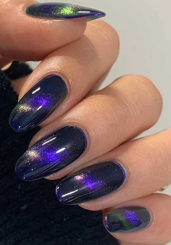Nightshade | NAIL POLISH - Beserk - all, clickfrenzy15-2023, cosmetics, discountapp, fp, googleshopping, goth, gothic, gothic cosmetics, halloween cosmetics, halloween nails, labelvegan, mar23, mothersdayselfcare, nail, nail art, nail artist, nail polish, nail polishes, nail varnish, nails, purple, R260323, STA122, vegan