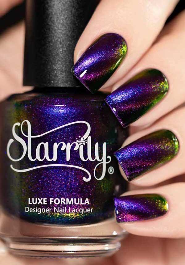 Nightshade | NAIL POLISH - Beserk - all, clickfrenzy15-2023, cosmetics, discountapp, fp, googleshopping, goth, gothic, gothic cosmetics, halloween cosmetics, halloween nails, labelvegan, mar23, mothersdayselfcare, nail, nail art, nail artist, nail polish, nail polishes, nail varnish, nails, purple, R260323, STA122, vegan