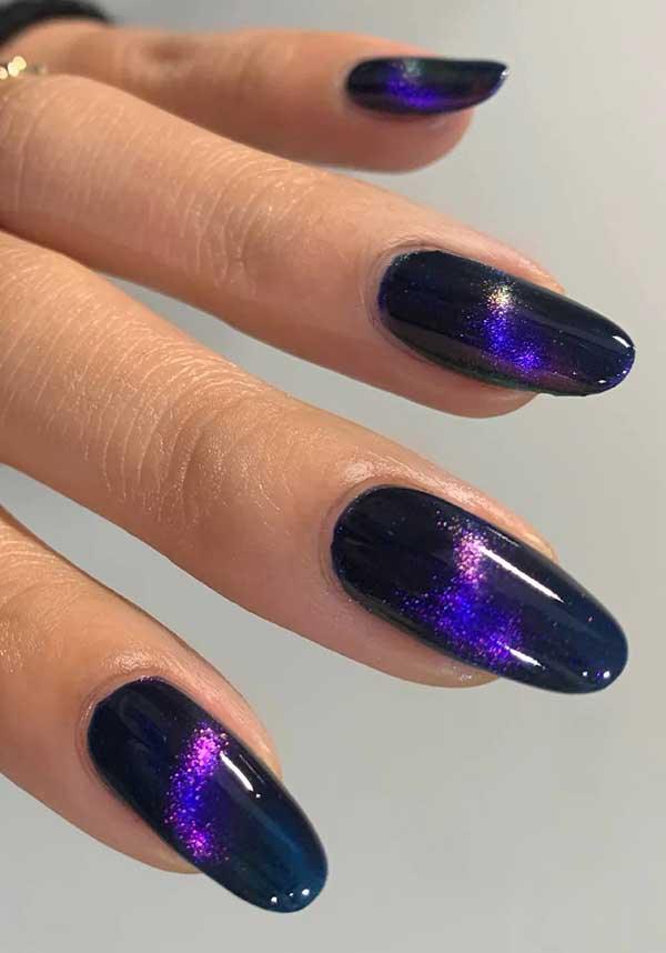 Nightshade | NAIL POLISH - Beserk - all, clickfrenzy15-2023, cosmetics, discountapp, fp, googleshopping, goth, gothic, gothic cosmetics, halloween cosmetics, halloween nails, labelvegan, mar23, mothersdayselfcare, nail, nail art, nail artist, nail polish, nail polishes, nail varnish, nails, purple, R260323, STA122, vegan
