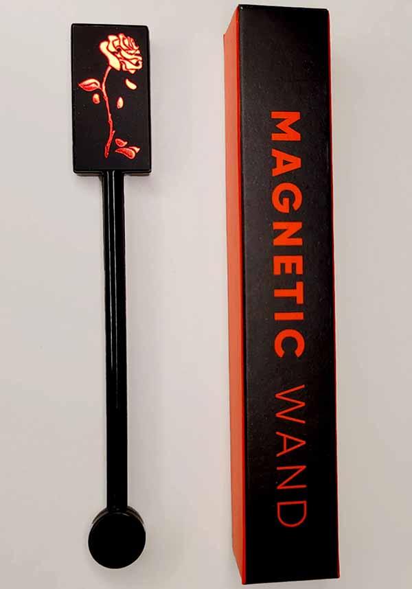 Rose Magnetic Wand | MAGNET - Beserk - all, black rose, clickfrenzy15-2023, cosmetics, discountapp, fp, googleshopping, gothic cosmetics, halloween cosmetics, magick, mar23, nail, nail accessories, nailbonus, nails, R260323, rose, roses, STA122, starrily