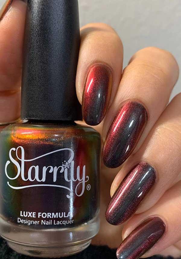 Venom | NAIL POLISH - Beserk - all, clickfrenzy15-2023, cosmetics, discountapp, fp, googleshopping, gothic cosmetics, halloween costume, halloween nails, labelvegan, mar23, mothersdayselfcare, nail, nail art, nail artist, nail polish, nail polishes, nail varnish, nails, R260323, red, STA122, starrily, vegan