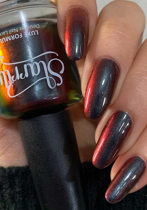 Venom | NAIL POLISH - Beserk - all, clickfrenzy15-2023, cosmetics, discountapp, fp, googleshopping, gothic cosmetics, halloween costume, halloween nails, labelvegan, mar23, mothersdayselfcare, nail, nail art, nail artist, nail polish, nail polishes, nail varnish, nails, R260323, red, STA122, starrily, vegan