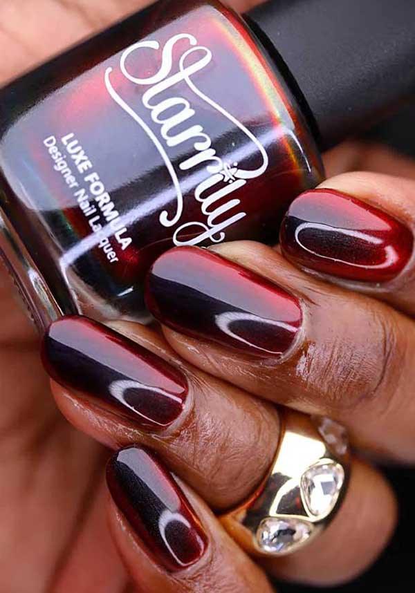 Venom | NAIL POLISH - Beserk - all, clickfrenzy15-2023, cosmetics, discountapp, fp, googleshopping, gothic cosmetics, halloween costume, halloween nails, labelvegan, mar23, mothersdayselfcare, nail, nail art, nail artist, nail polish, nail polishes, nail varnish, nails, R260323, red, STA122, starrily, vegan