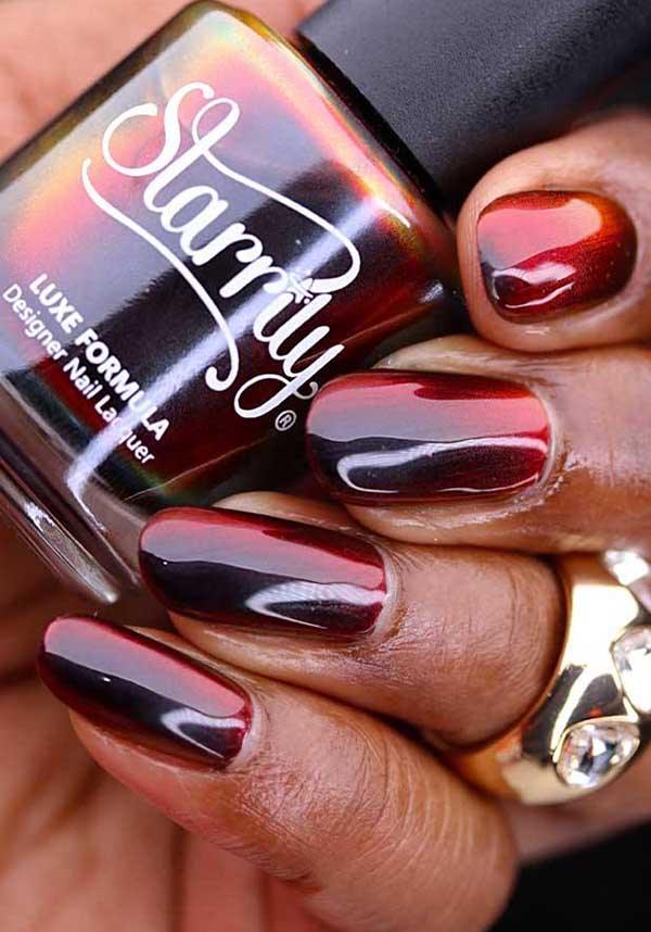 Venom | NAIL POLISH - Beserk - all, clickfrenzy15-2023, cosmetics, discountapp, fp, googleshopping, gothic cosmetics, halloween costume, halloween nails, labelvegan, mar23, mothersdayselfcare, nail, nail art, nail artist, nail polish, nail polishes, nail varnish, nails, R260323, red, STA122, starrily, vegan