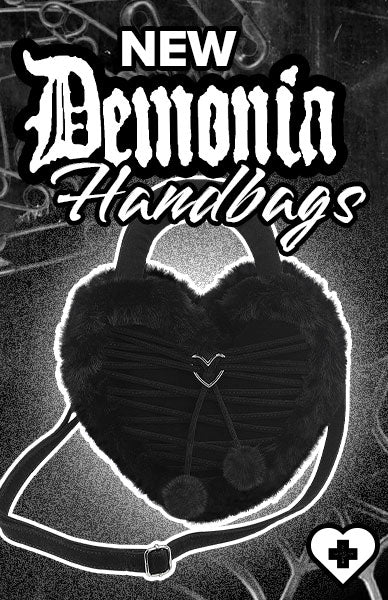 NEW DEMONIA BAGS AND PURSES - NOW AT BESERK!