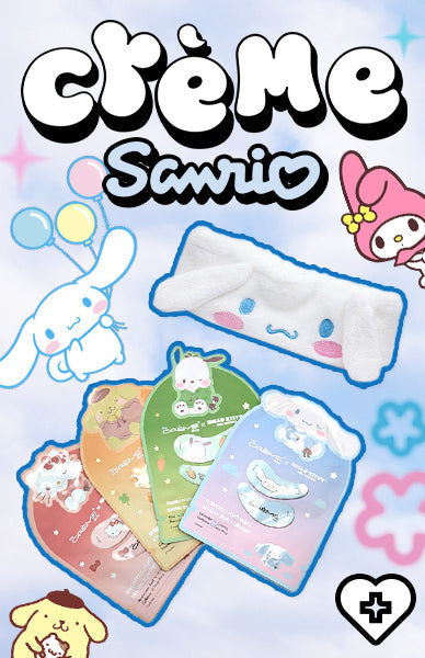 Sanrio x The Creme Shop Skincare!