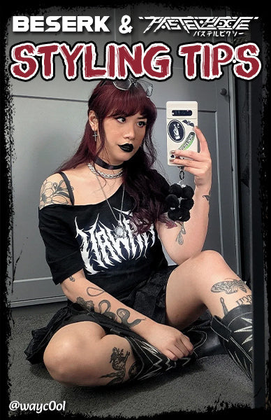 How to style your tees - featuring Beserk and Pastel Pixie!