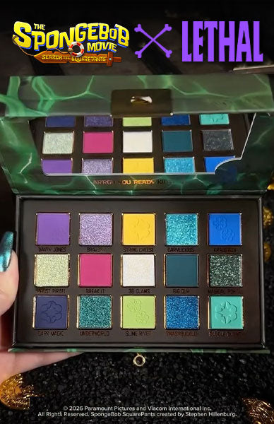 Lethal Cosmetics x SpongeBob is at BESERK!