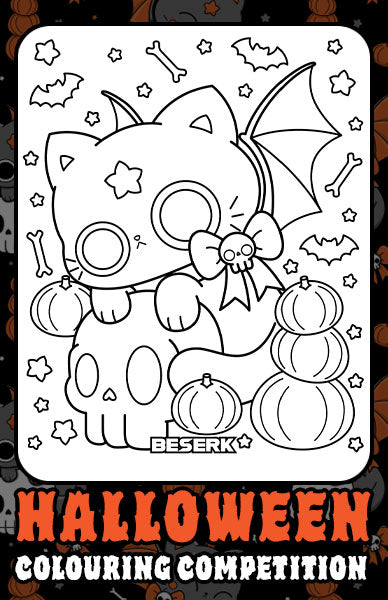 Halloween Colouring Competition 2026 🎃🖤