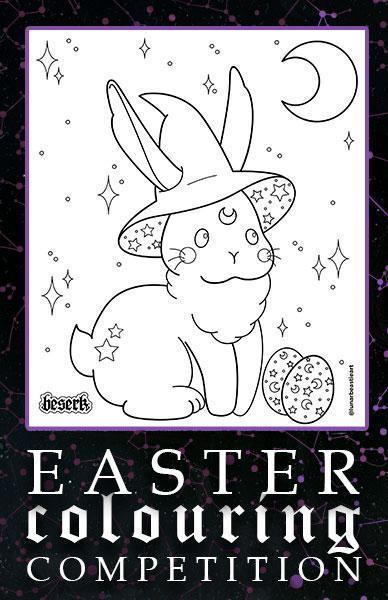 BESERK EASTER COLOURING COMPETITION - Beserk