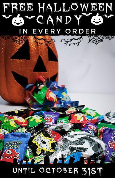 HALLOWEEN CANDY WITH EVERY ORDER UNTIL 31 OCTOBER! - Beserk