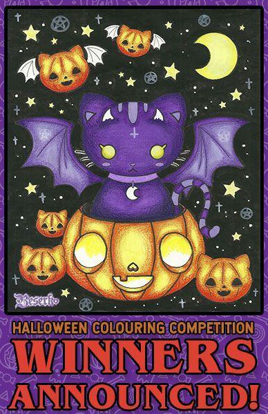 HALLOWEEN COLOURING COMP - WINNERS ANNOUNCED! - Beserk