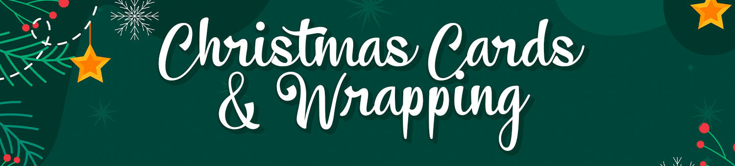 CHRISTMAS CARDS + WRAPPING