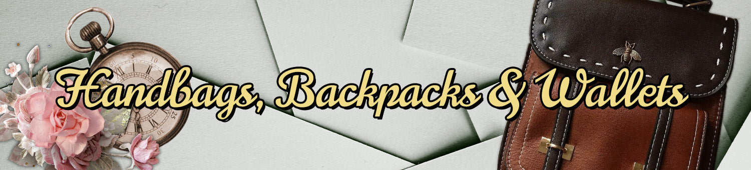 HANDBAGS, BACKPACKS, AND WALLETS