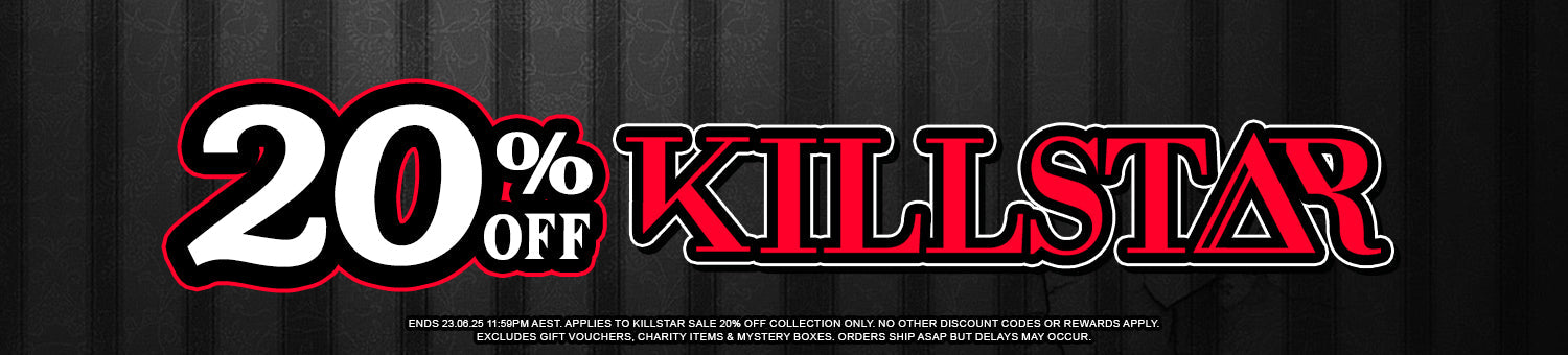 KILLSTAR SALE 20% OFF