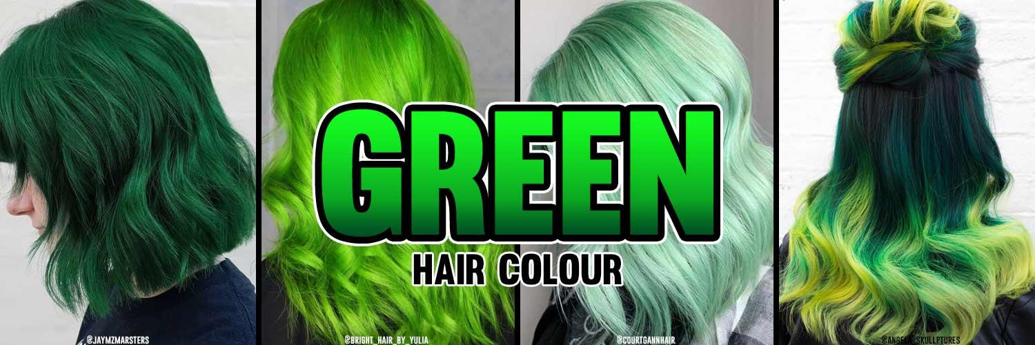 GREEN HAIR COLOUR & HAIR DYE - Beserk