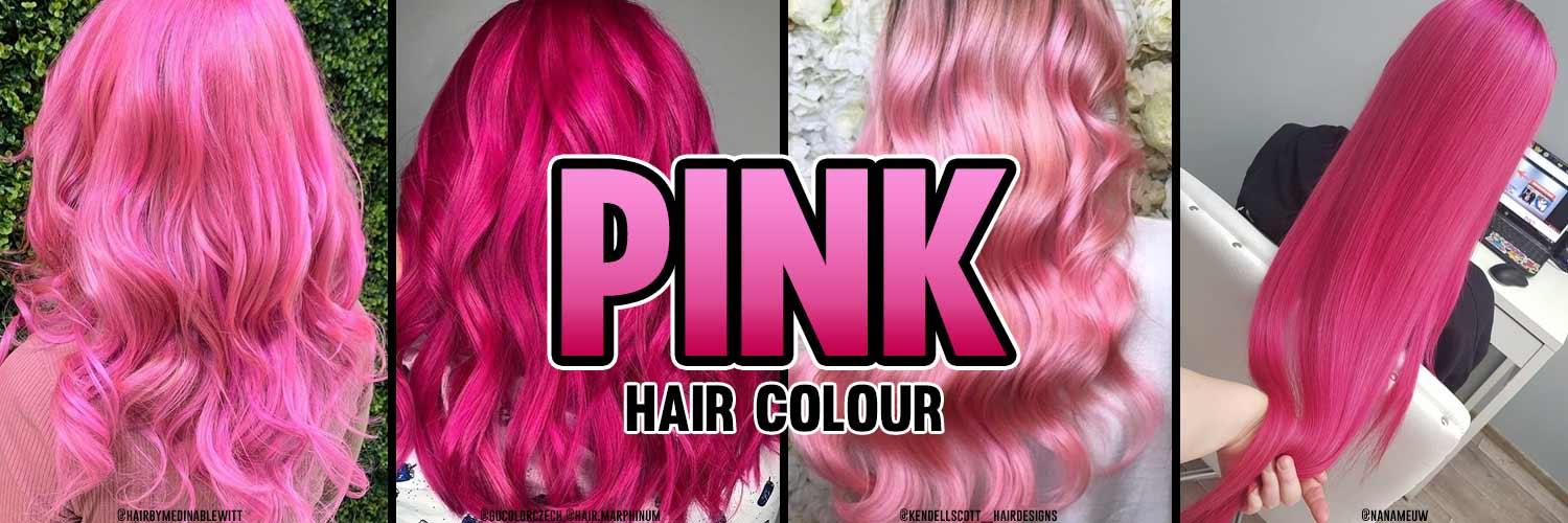 PINK HAIR COLOUR & HAIR DYE - Beserk