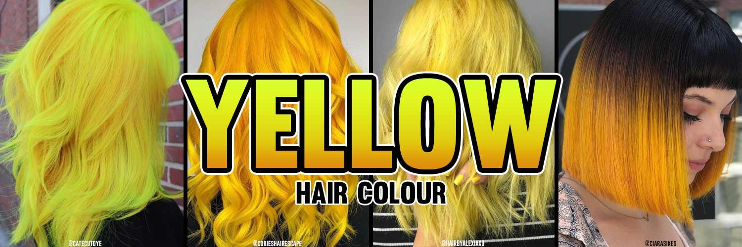 YELLOW HAIR COLOUR & DYE - Beserk