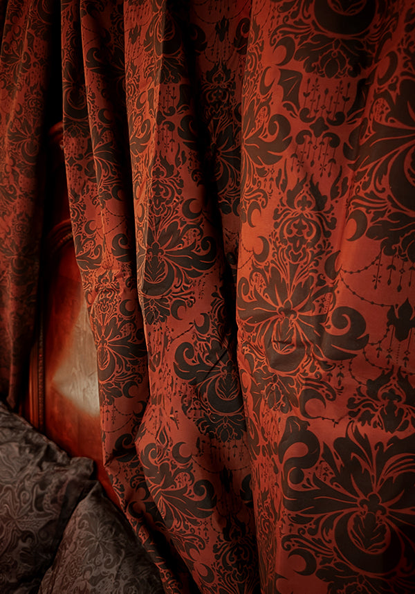 Good Mourning [Sienna/Black] [Eyelet] | BLACKOUT CURTAIN