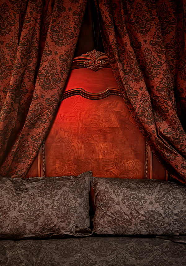 Good Mourning [Sienna/Black] [Rod Pocket] | BLACKOUT CURTAIN