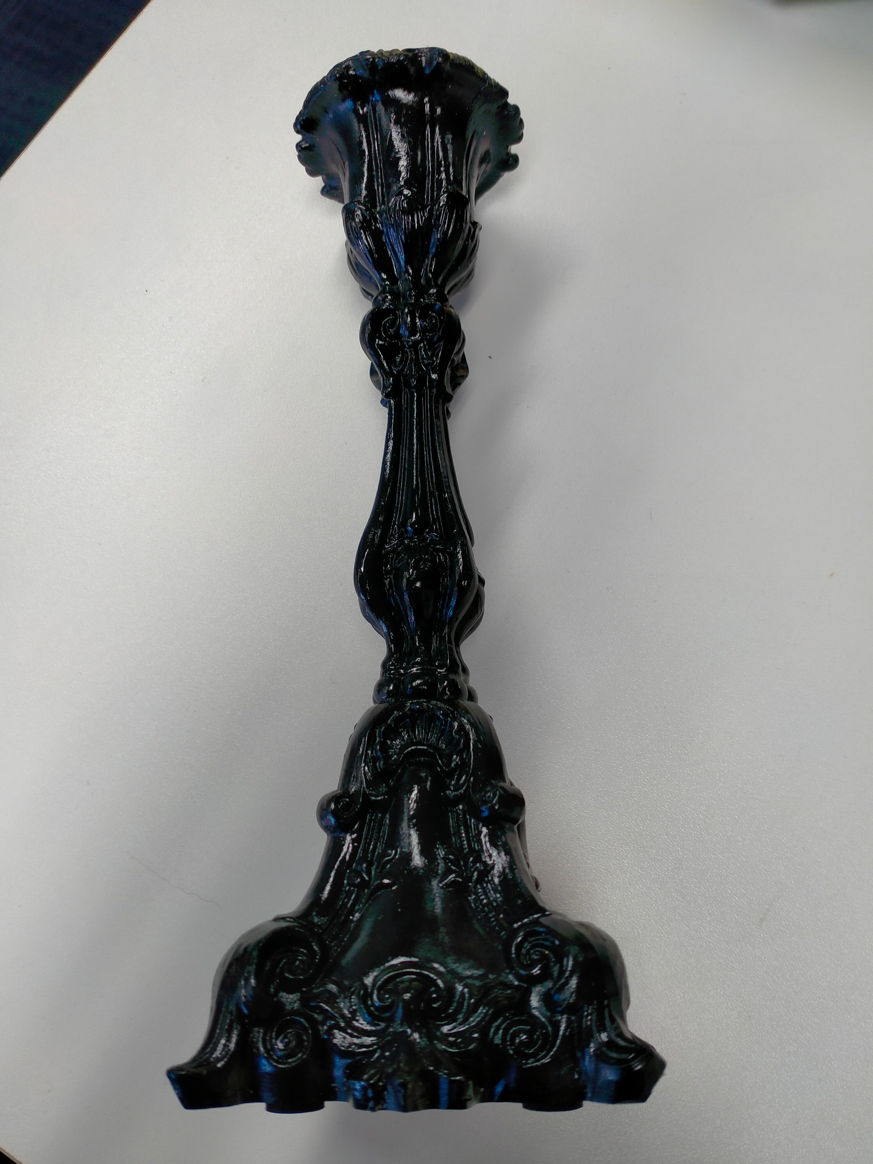 Baroque [Black] | CANDLE HOLDER (FAULTY)**