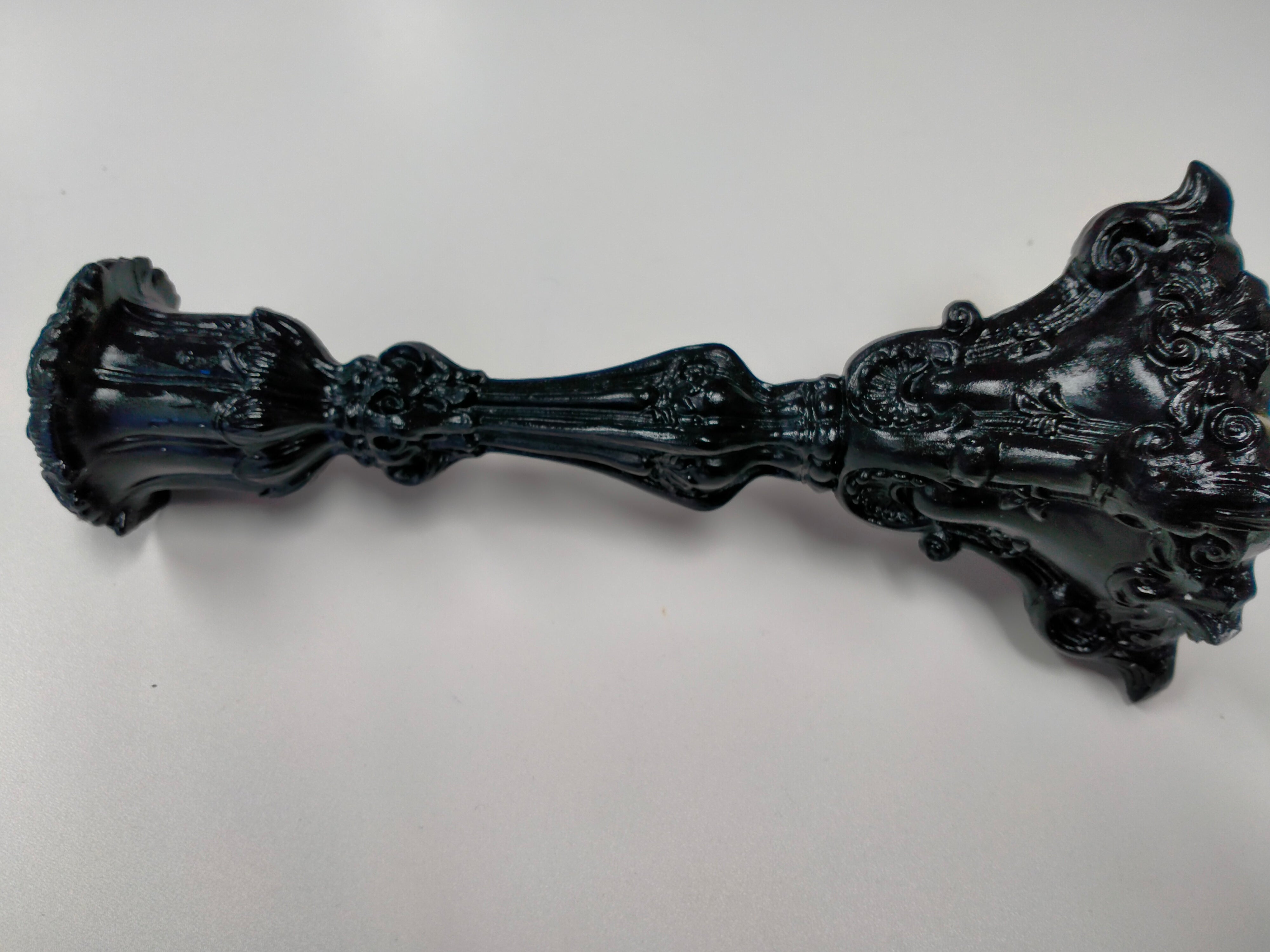 Baroque [Black] | CANDLE HOLDER (FAULTY)**