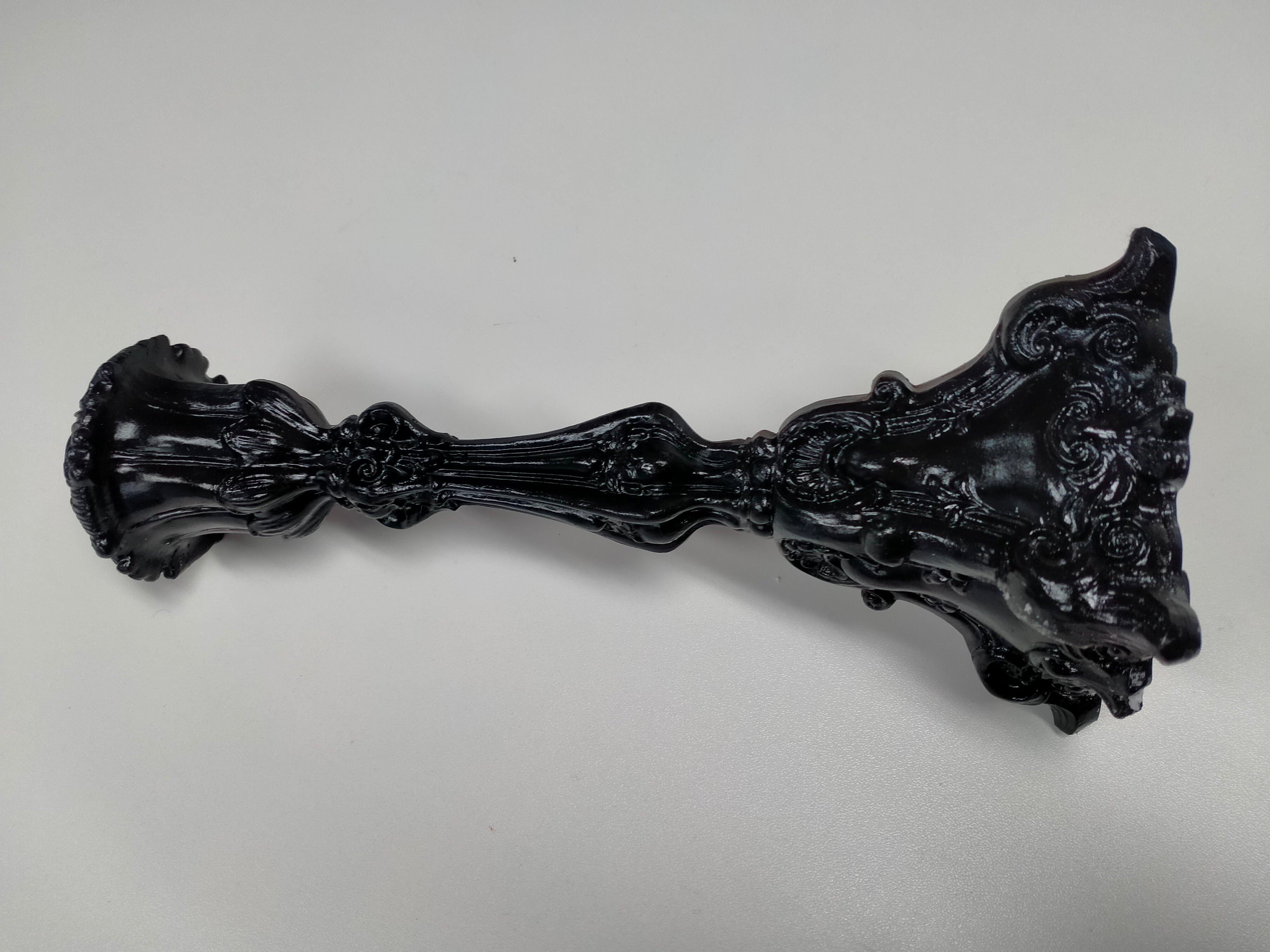Baroque [Black] | CANDLE HOLDER (FAULTY)**