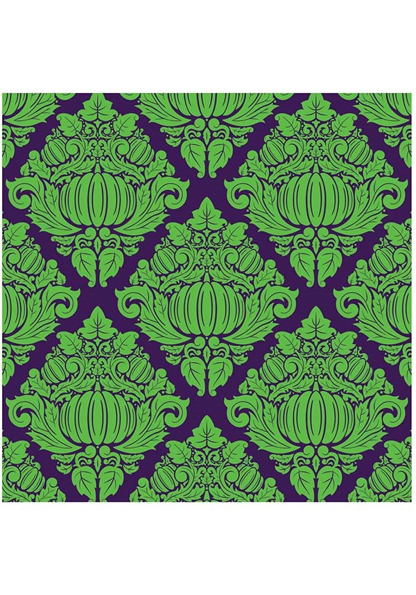 Haunted Harvest [Green/Purple] | CUSHION COVER