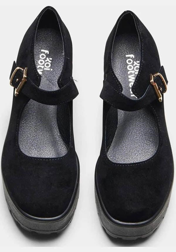 Tira [Black Suede] | MARY JANES