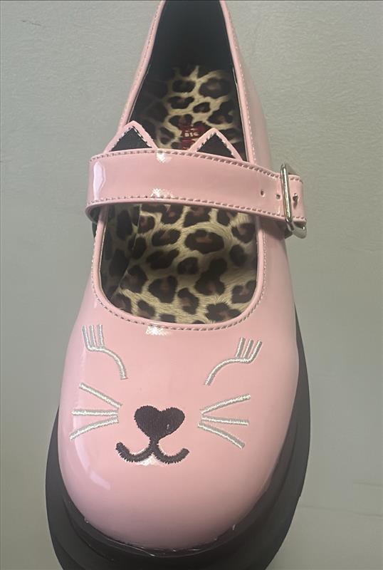 RENEGADE-56 [Baby Pink Patent] | FLATS (DAMAGED)**