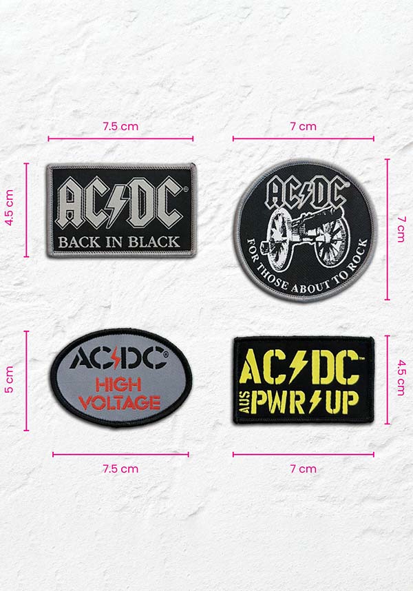 AC/DC | Back In Black [Black Tar] DENIM JACKET [PREORDER]