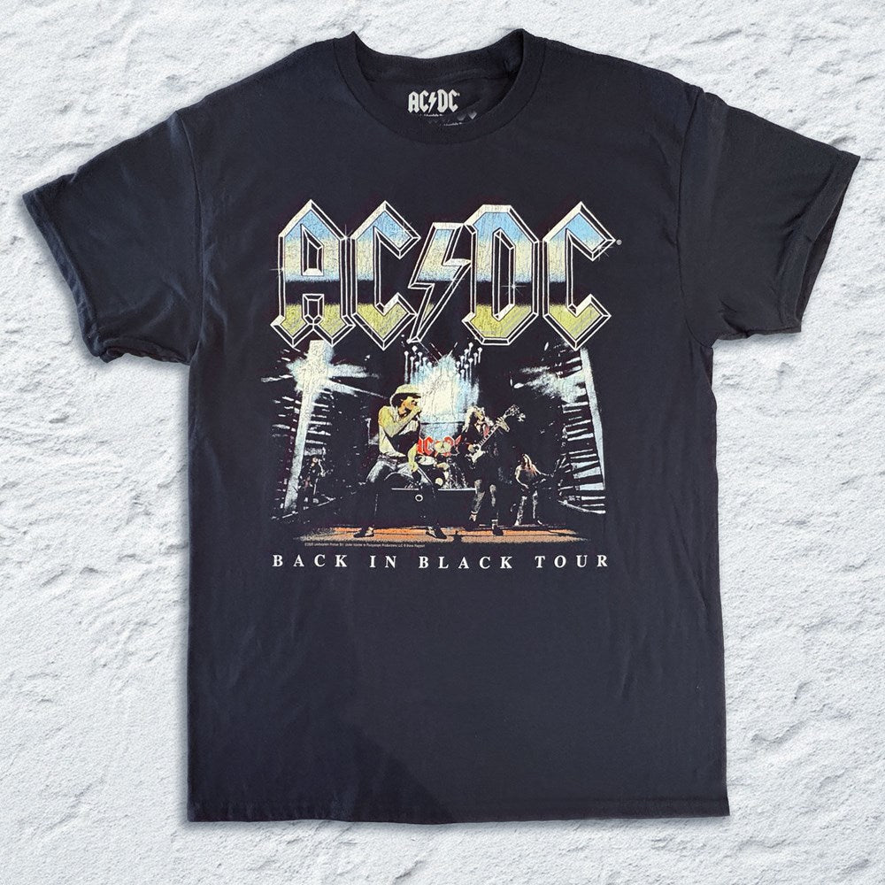 AC/DC | Back in Black Onstage T-SHIRT [PREORDER]