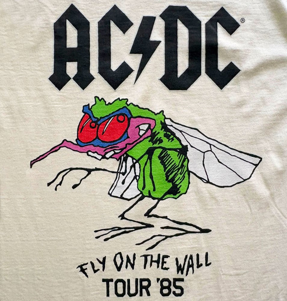 AC/DC | Fly on Wall '85 [Natural] T-SHIRT [PREORDER]