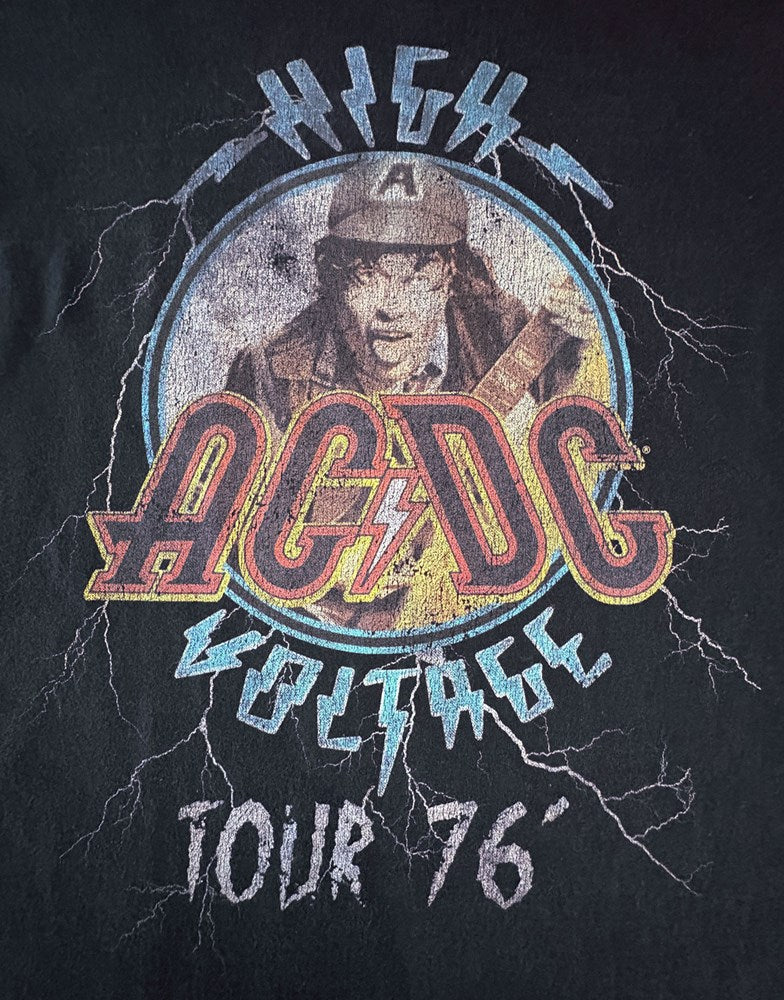 AC/DC | High Voltage Tour '76 T-SHIRT [PREORDER]