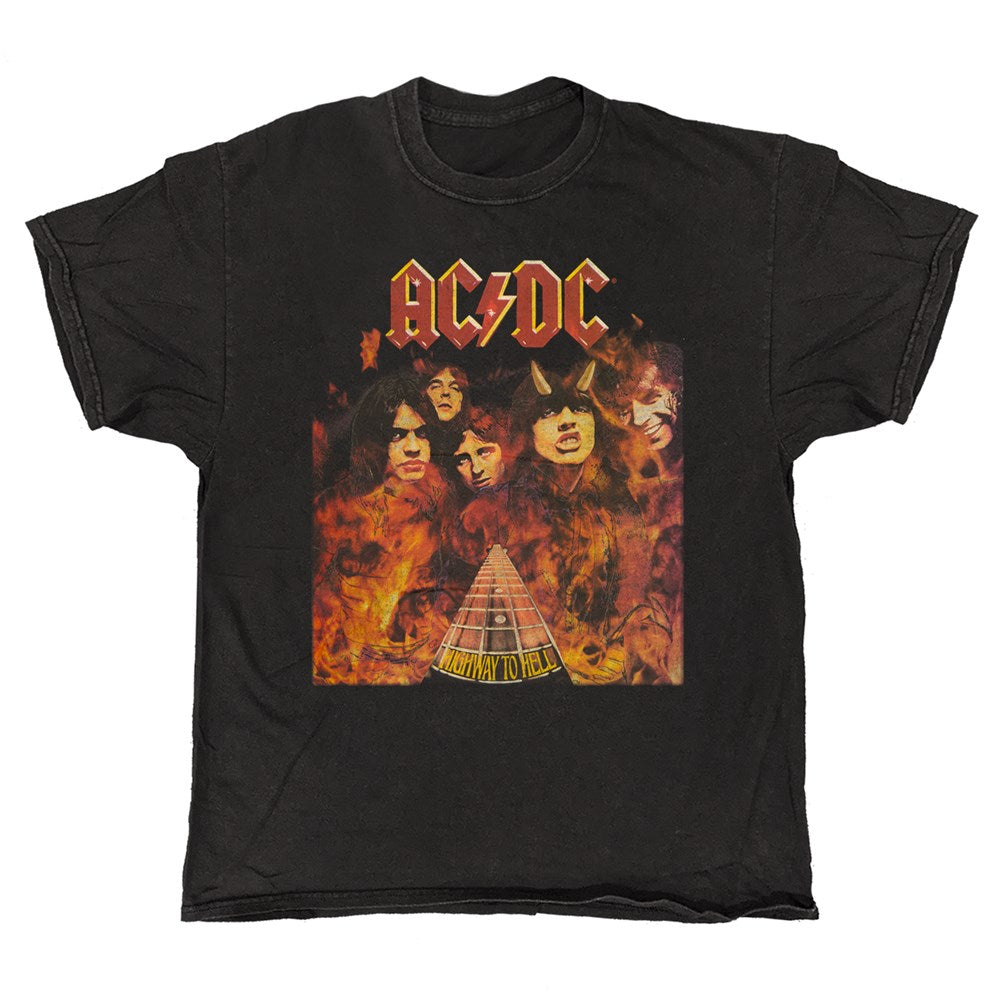 AC/DC | Highway to Hell Flames T-SHIRT [PREORDER]