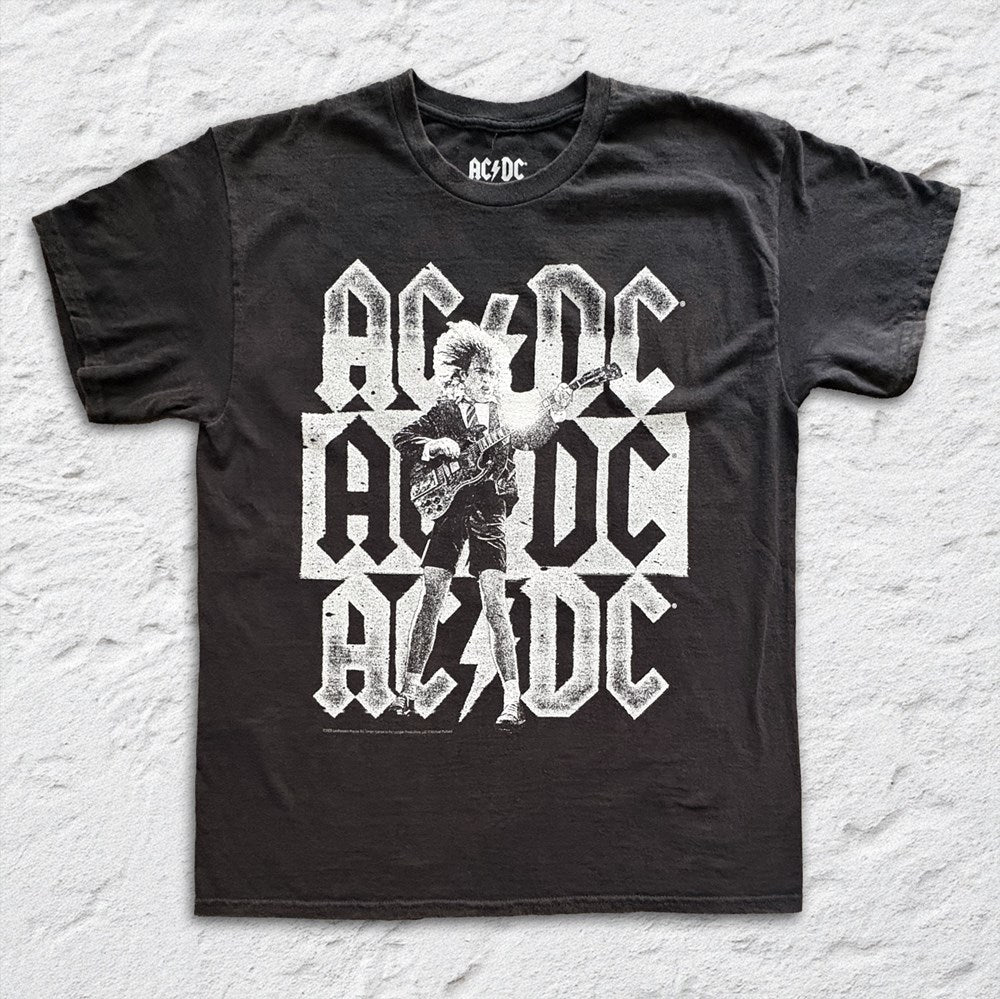 AC/DC | Stacked Logos T-SHIRT [PREORDER]