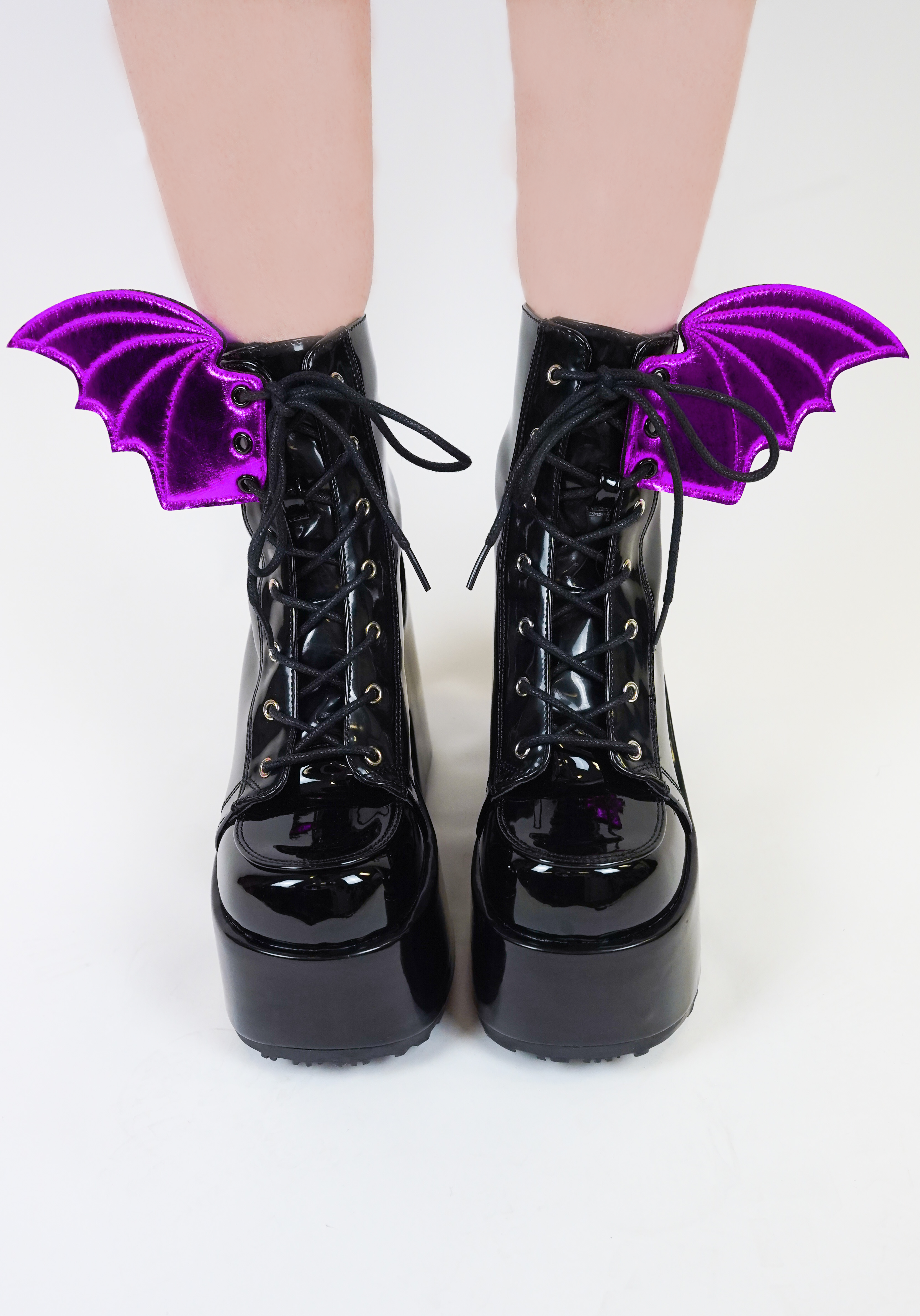 Bat Wings [Purple] | SHOE ACCESSORY [PAIR]*
