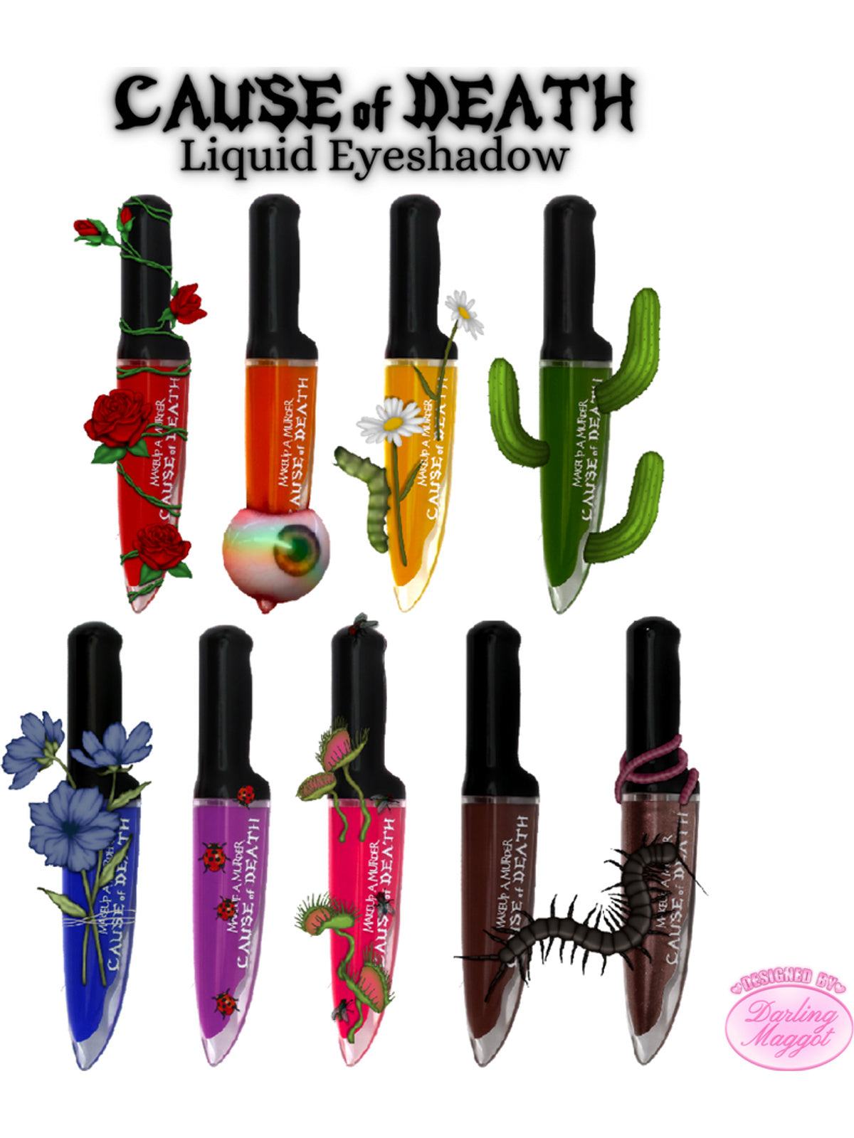 Cause Of Death [Wicked Games] | LIQUID EYESHADOW
