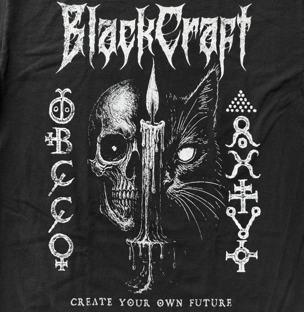 Blackcraft | Cat Skull Future T-SHIRT [PREORDER]